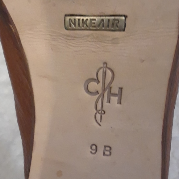 Cole Haan Leather Peep Toe Heels - Picture 15 of 16